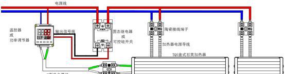 红外加热器线路接线图_红外加热器线路图_红外线加热器